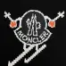 Moncler T-shirts for men Black/White #A47268