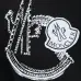 Moncler T-shirts for men Black/White #A47269