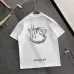 Moncler T-shirts for men Black/White #A47269