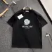 Moncler T-shirts for men Black/White #A47269