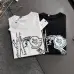 Moncler T-shirts for men Black/White #A47269