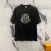 Moncler T-shirts for men Black/White #A47270