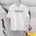 Moncler T-shirts for men Black/White #A47274