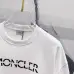 Moncler T-shirts for men Black/White #A47274