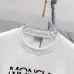 Moncler T-shirts for men Black/White #A47274
