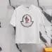 Moncler T-shirts for men Black/White #A47277