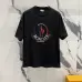 Moncler T-shirts for men Black/White #A47277