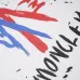 Moncler T-shirts for men Black/White #A49940