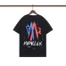 Moncler T-shirts for men Black/White #A49940