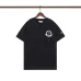 Moncler T-shirts for men Black/White #A49940