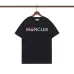 Moncler T-shirts for men Black/White #A51694