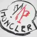 Moncler T-shirts for men Black/White #A52337
