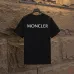 Moncler T-shirts for men Black/White Weight 300g 100% cotton #A53011