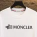Moncler T-shirts for men Black/White Weight 300g 100% cotton #A53011