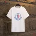 Moncler T-shirts for men Black/White Weight 300g 100% cotton #A53012