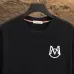 Moncler T-shirts for men Black/White Weight 300g 100% cotton #A53013