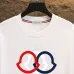 Moncler T-shirts for men Black/White Weight 300g 100% cotton #A53015