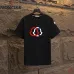 Moncler T-shirts for men Black/White Weight 300g 100% cotton #A53015