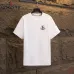 Moncler T-shirts for men Black/White Weight 300g 100% cotton #A53016