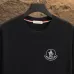 Moncler T-shirts for men Black/White Weight 300g 100% cotton #A53016