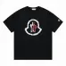 Moncler T-shirts for men Black/White/Green #A47259