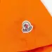 Moncler T-shirts for men Black/White/Orange #A47265