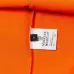 Moncler T-shirts for men Black/White/Orange #A47265