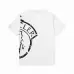 Moncler T-shirts for men Black/White/Orange #A47265