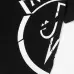 Moncler T-shirts for men Black/White/Orange #A47265