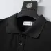 Moncler T-shirts for men Buttons Black/White/Blue #A46654