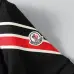 Moncler T-shirts for men Buttons Black/White/Blue #A46654