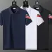 Moncler T-shirts for men Buttons Black/White/Blue #A46654