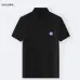 Moncler T-shirts for men Mercerized Black/White #A46655