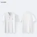 Moncler T-shirts for men Mercerized Black/White #A46655