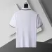 Moncler T-shirts for men Solid Color Black/White/Blue/Orange #A46657
