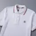 Moncler T-shirts for men Solid Color Black/White/Blue/Orange #A46657
