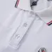 Moncler T-shirts for men Solid Color Black/White/Blue/Orange #A46657
