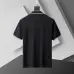 Moncler T-shirts for men Solid Color Black/White/Blue/Orange #A46657