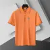 Moncler T-shirts for men Solid Color Black/White/Blue/Orange #A46657