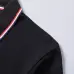 Moncler T-shirts for men Solid Color Black/White/Blue/Orange #A46657