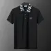 Moncler T-shirts for men collar logo Black/White  #A46652