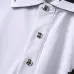 Moncler T-shirts for men collar logo Black/White  #A46652