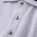 Moncler T-shirts for men collar logo Black/White  #A46652
