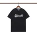 Moncler T-shirts for men  logo-embroidered Cotton Black/White #A48648