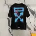 OFF WHITE T-Shirts for MEN Black/White #A47288
