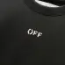 OFF WHITE T-Shirts for MEN Black/White #A47292