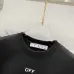 OFF WHITE T-Shirts for MEN Black/White #A47292