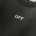 OFF WHITE T-Shirts for MEN Black/White #A47293