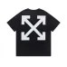 OFF WHITE T-Shirts for MEN Black/White #A50094