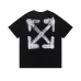 OFF WHITE T-Shirts for MEN Black/White #A50095